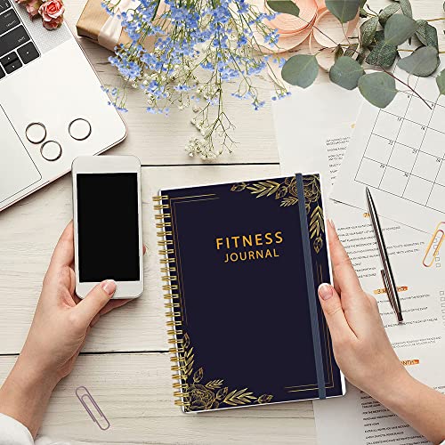 Simplified Fitness Journal: Daily Personal Health & Wellness Tracker