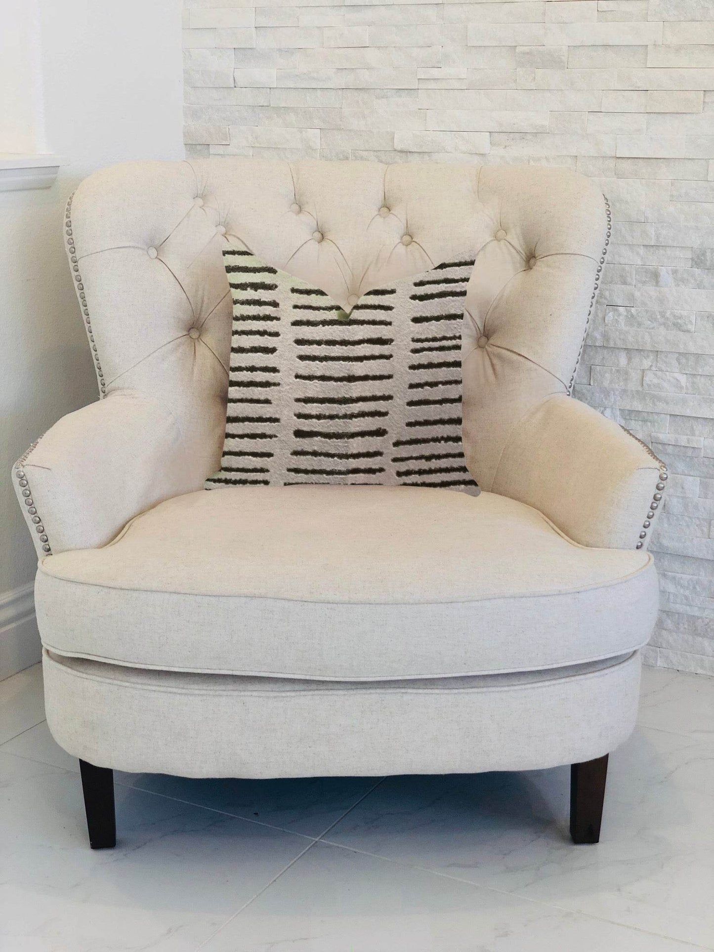 Poetry Lounge Luxury Throw Pillow in