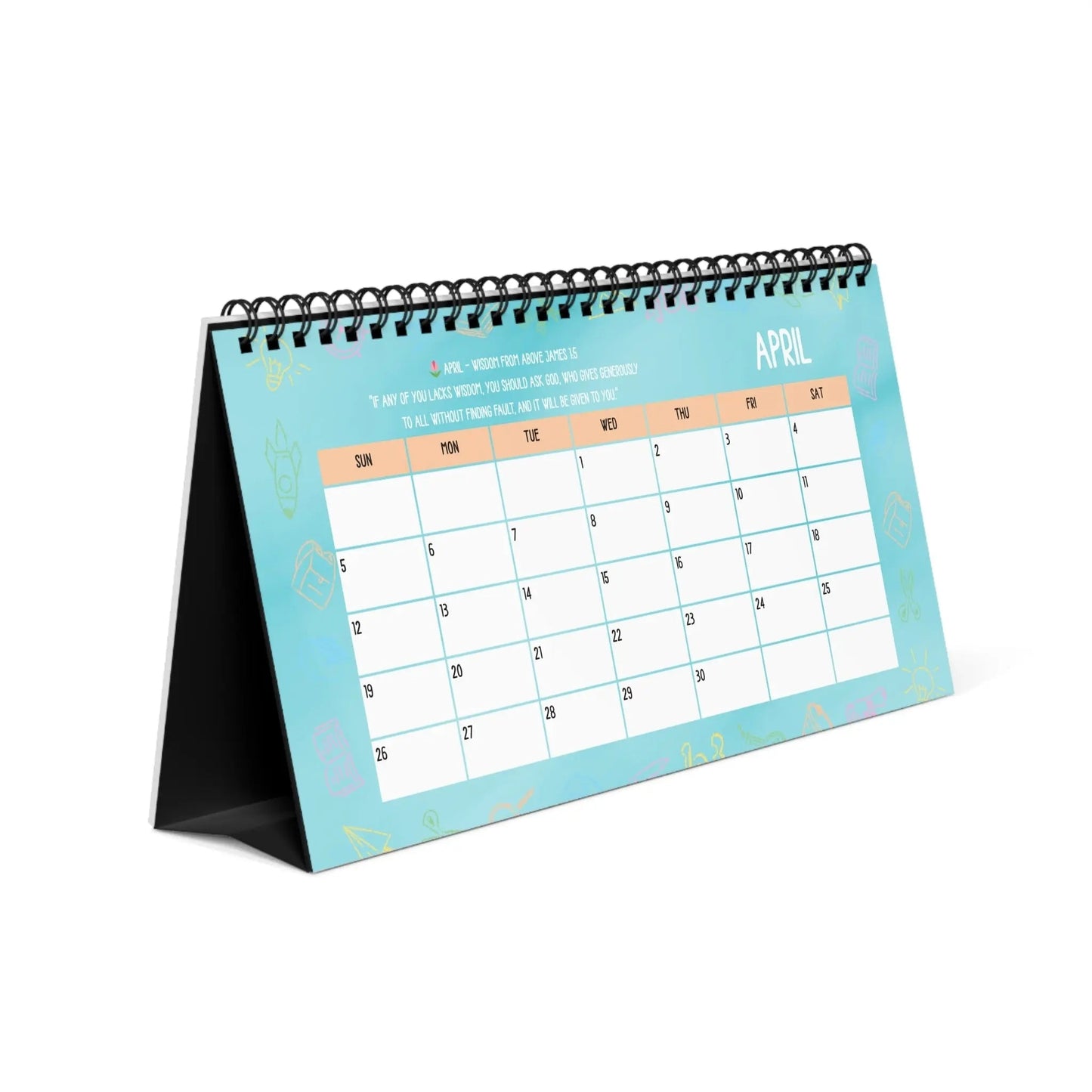 Teacher's Academic Calendar, Blue 2025-2026