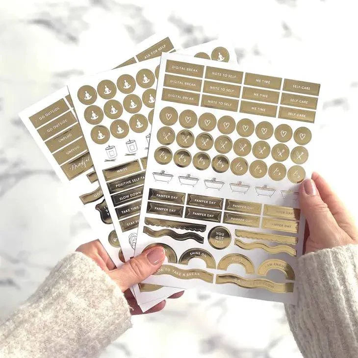Journal | Blush and Gold | My Daily Self-Care Journal
