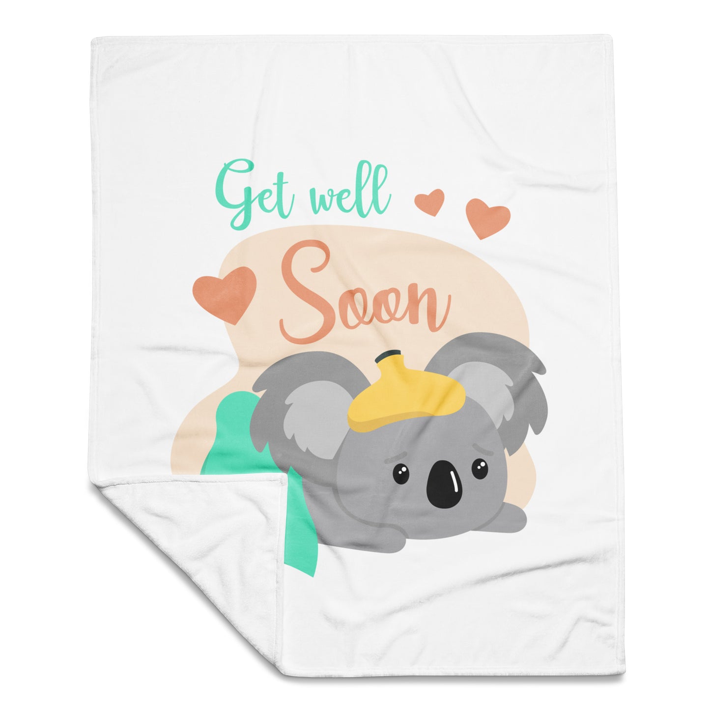 Throw Blanket | Koala Cuddle – Get Well Soon