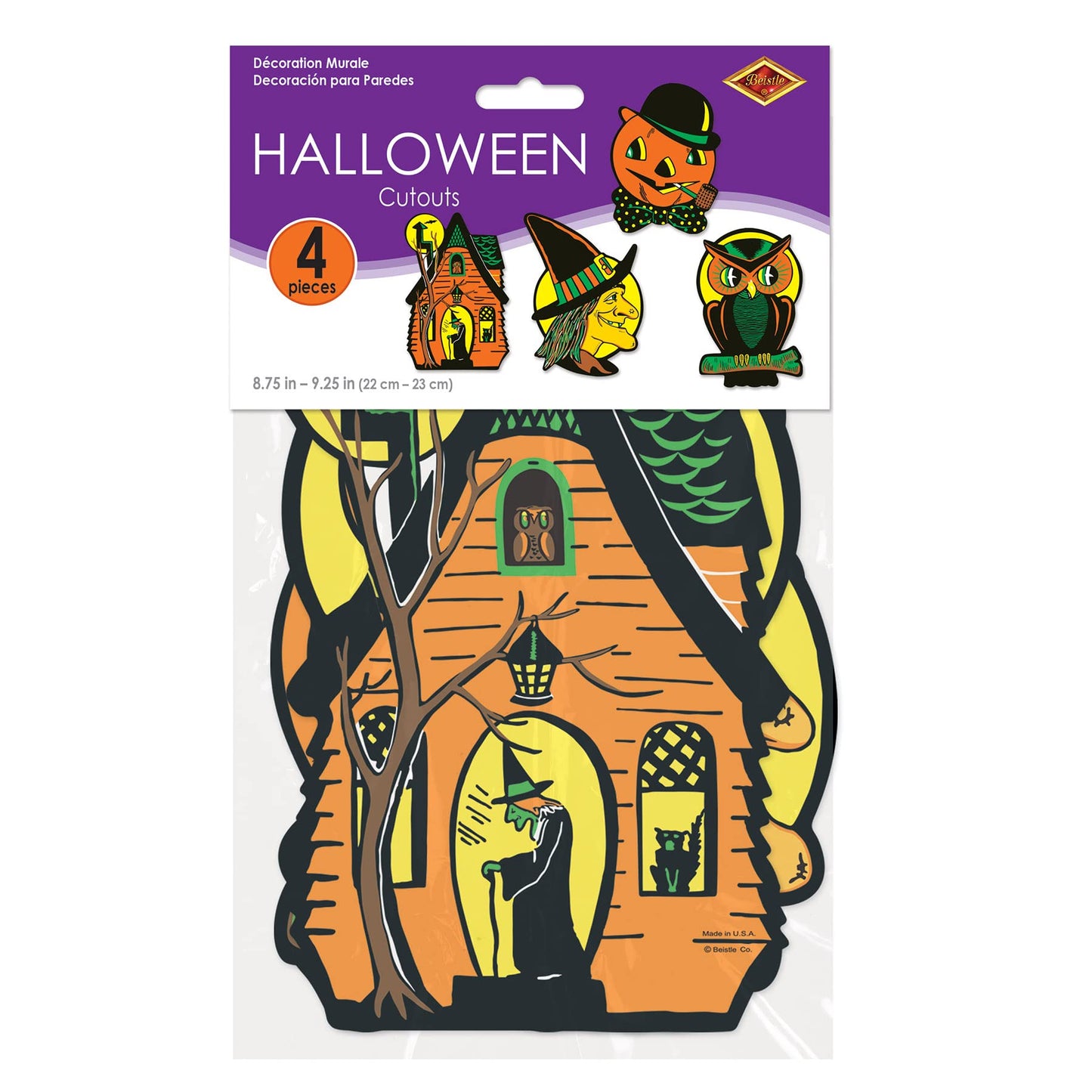 Packaged Halloween Cutouts