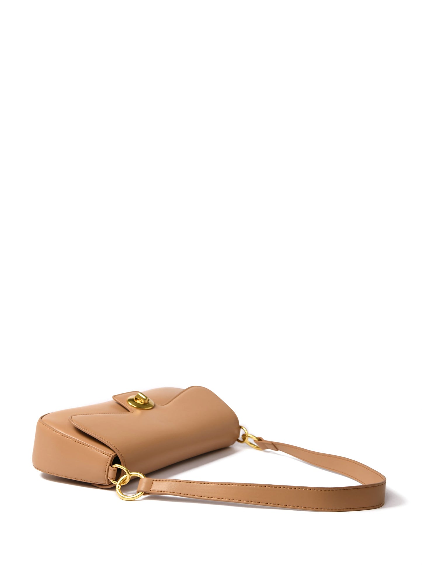 Jacqueline Leather Bag, Apricot