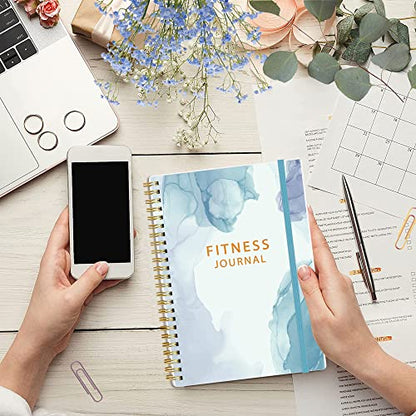 Simplified Fitness Journal: Daily Personal Health & Wellness Tracker