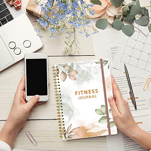 Simplified Fitness Journal: Daily Personal Health & Wellness Tracker