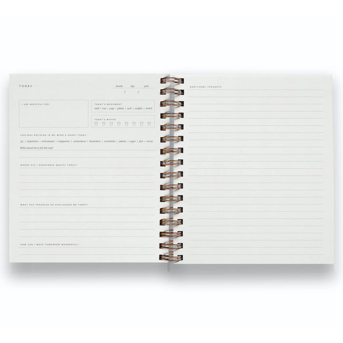 Daily Pause Journal—Your Path to Mindful Living and Gratitude