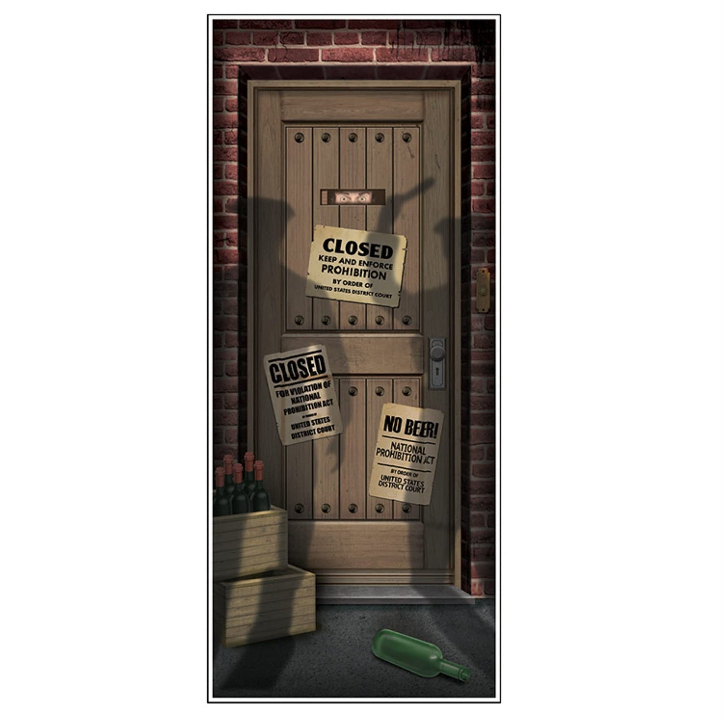 Speakeasy Plastic Door Cover