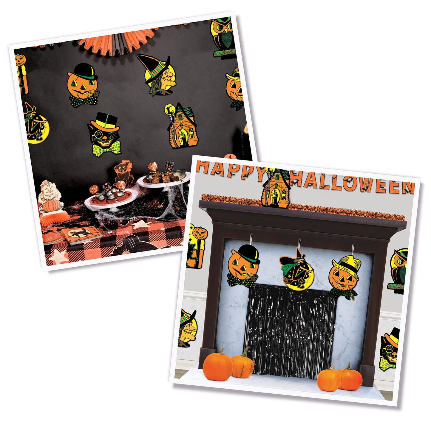 Packaged Halloween Cutouts