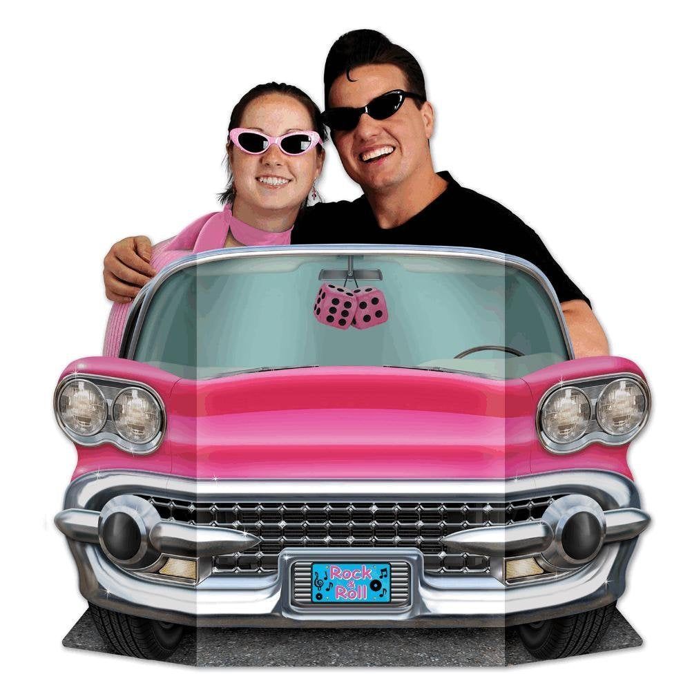 Pink Convertible Photo Prop Party Accessory