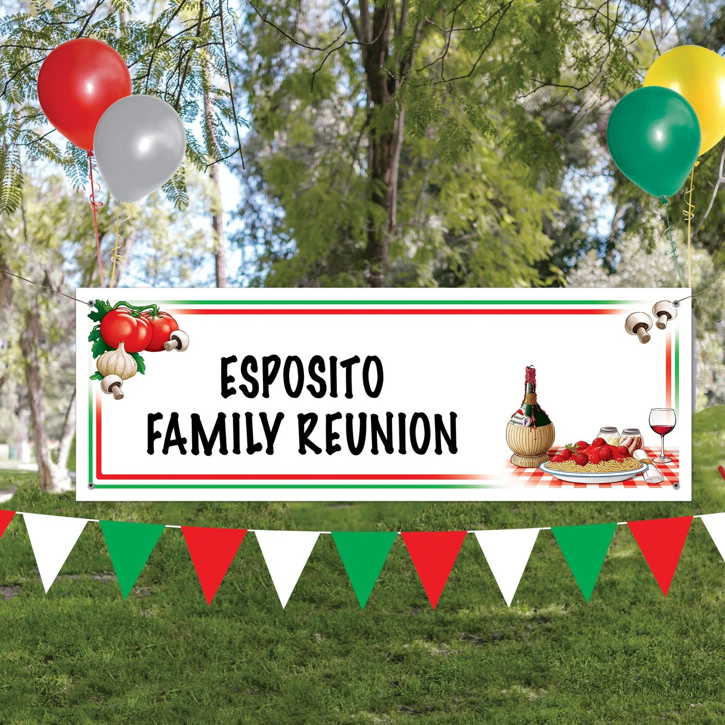Indoor/Outdoor Pennant Banner