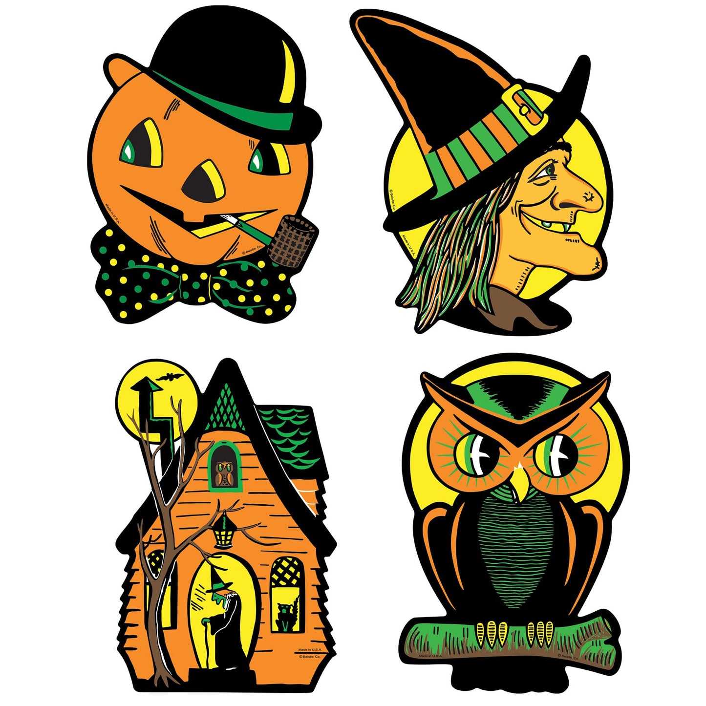Packaged Halloween Cutouts