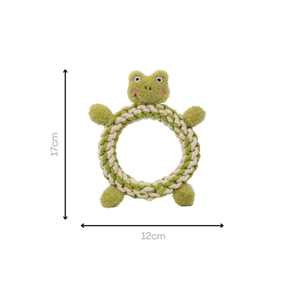 Daisy and Jasper Squeaky Plush Rope Toys