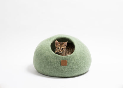 Eucalyptus Green | Round Style Cave by Fuzzy Cove