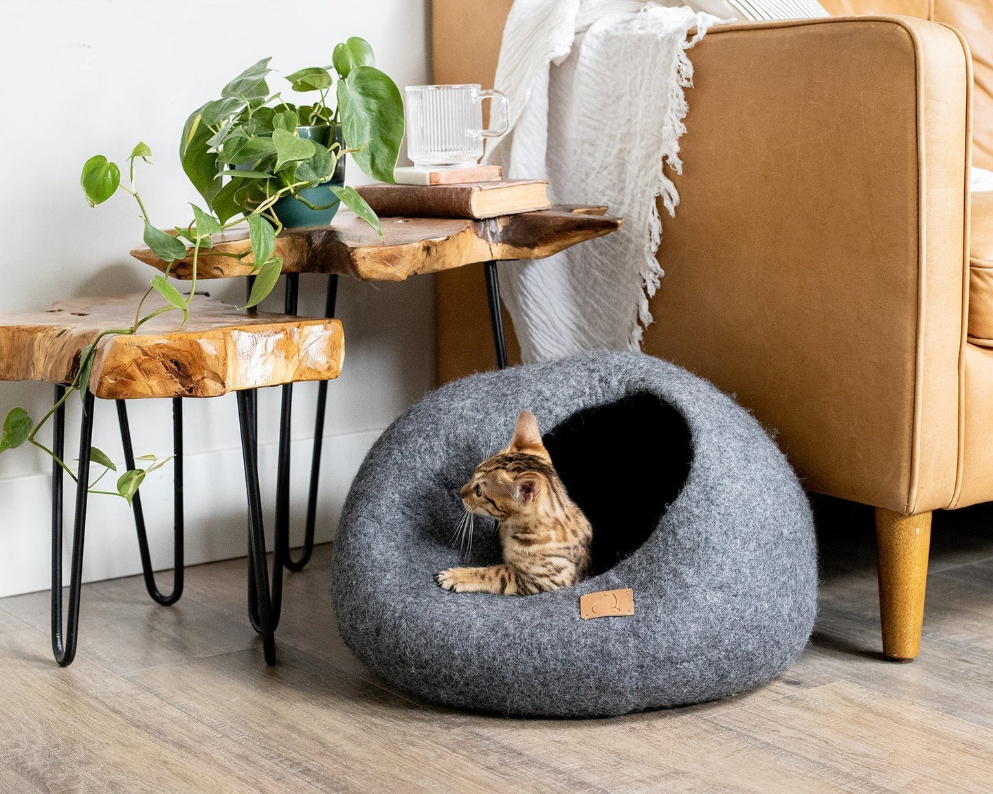 Stone Gray | Round Style Cave by Fuzzy Cove