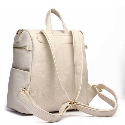 Petit Monaco Diaper Bag | Pearl White