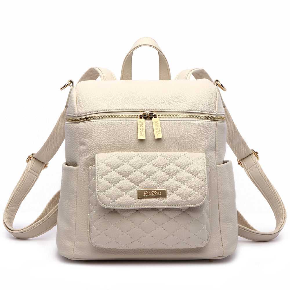 Petit Monaco Diaper Bag | Pearl White