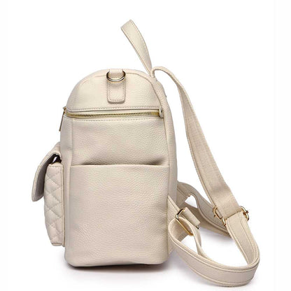 Petit Monaco Diaper Bag | Pearl White