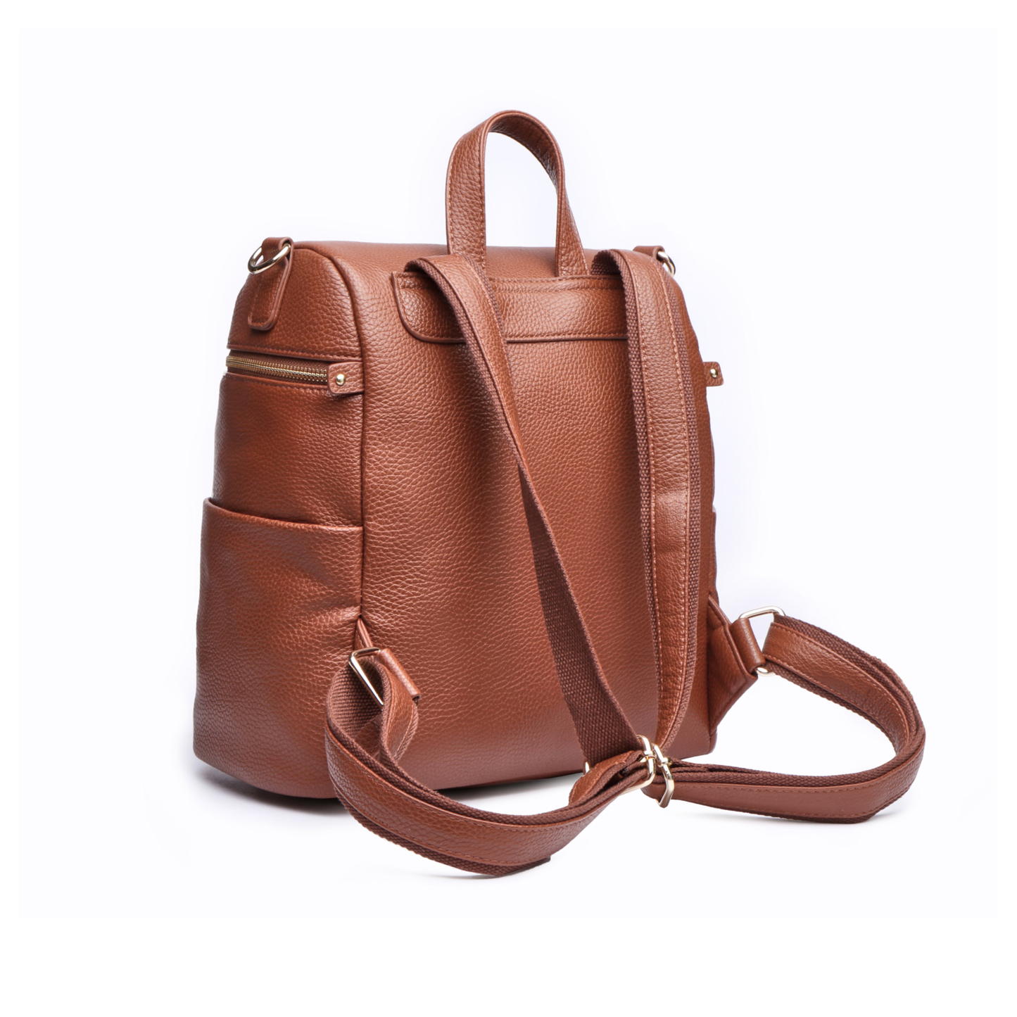 Petit Monaco Diaper Bag | Caramel Brown