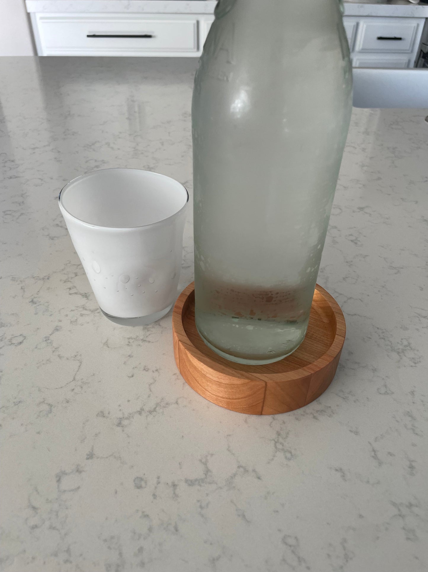 Handmade Hardwood Mini Catch-All Round Tray