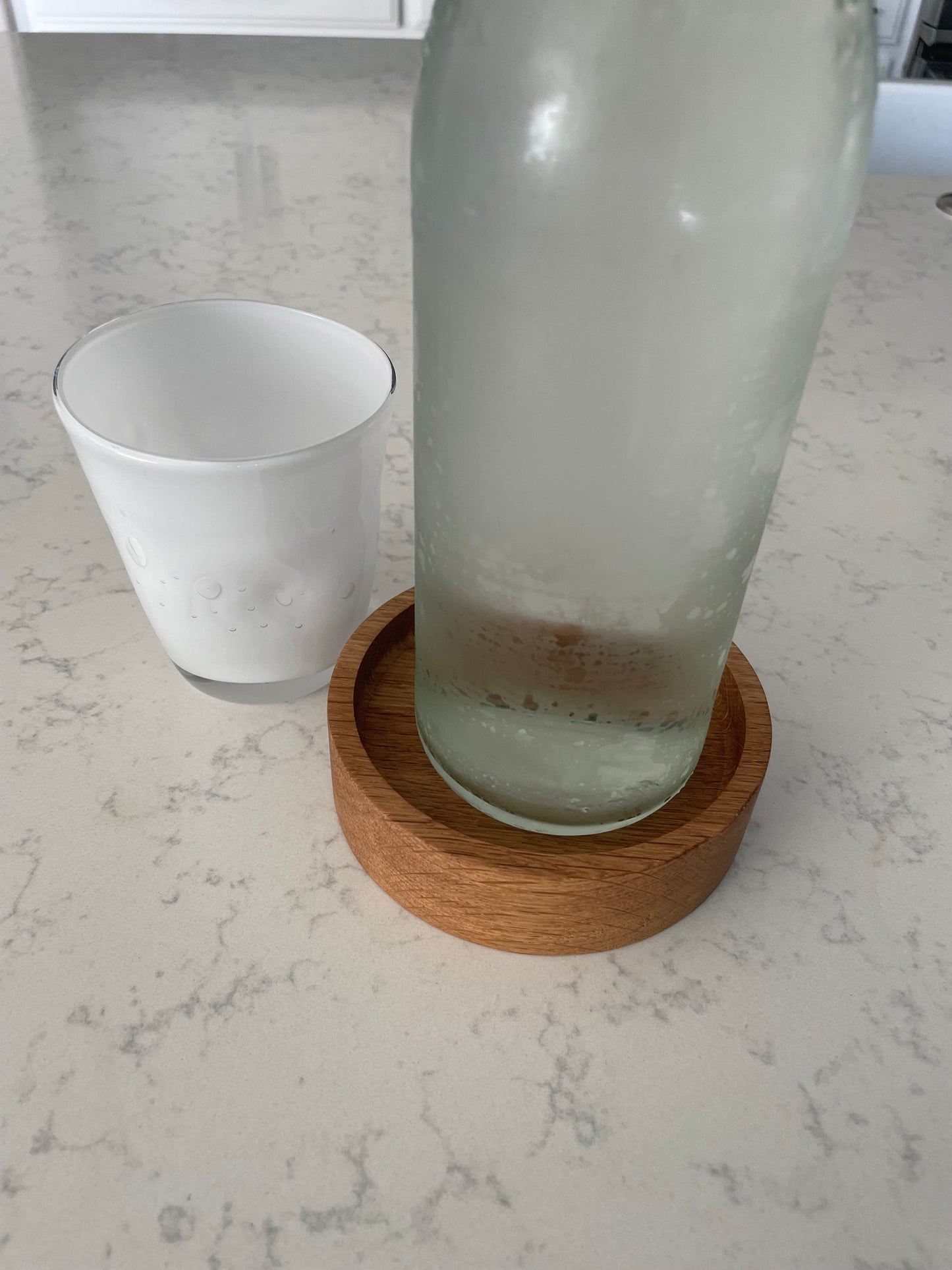 Handmade Hardwood Mini Catch-All Round Tray