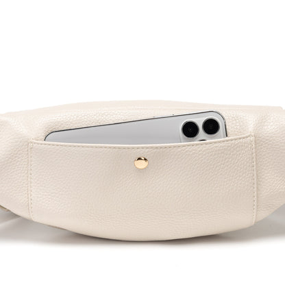 Monaco Sling Bag | Pearl White