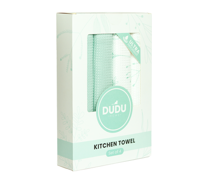 Premium Microfiber Kitchen Towel Set of 4 - Modern style