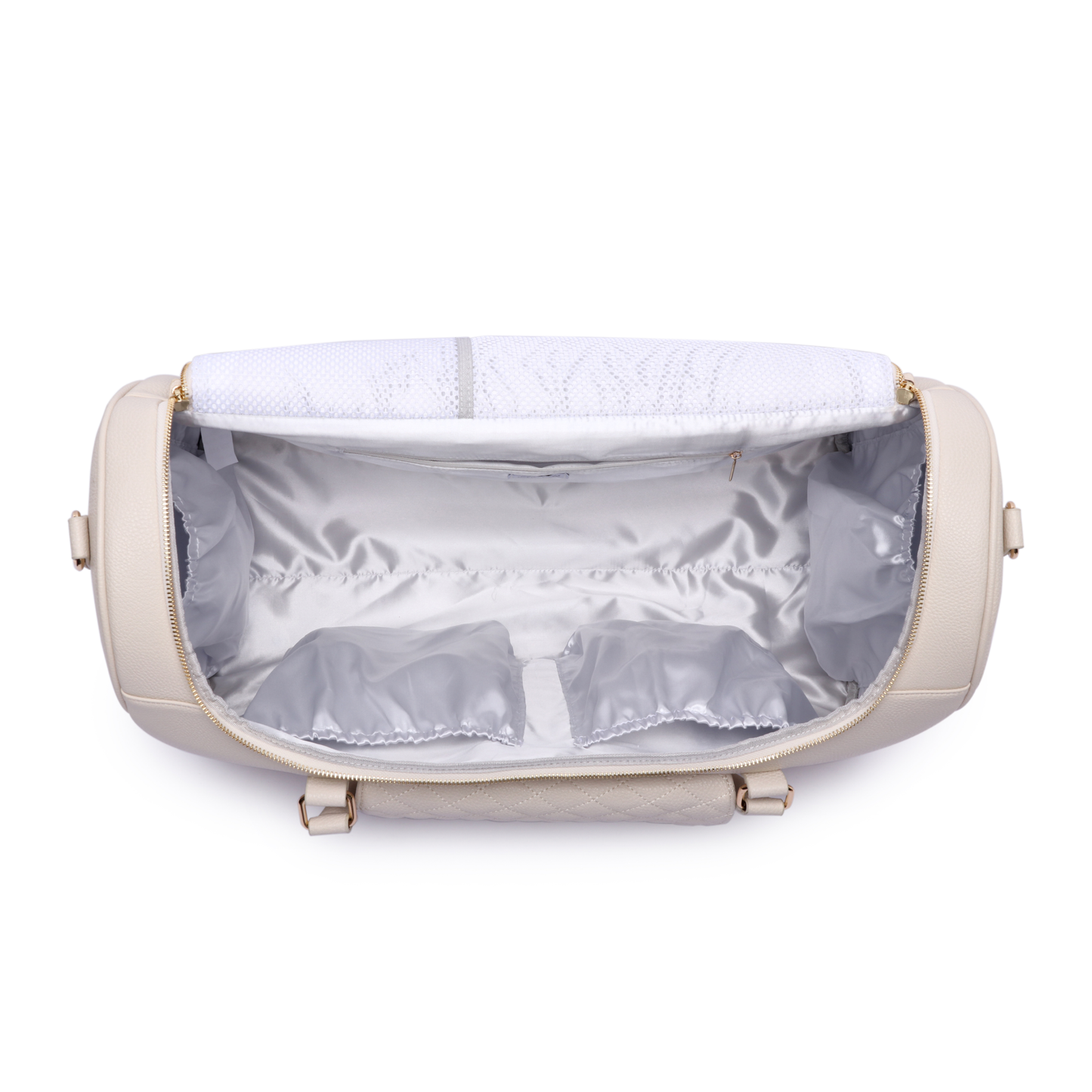 Monaco Travel Bag | Pearl White