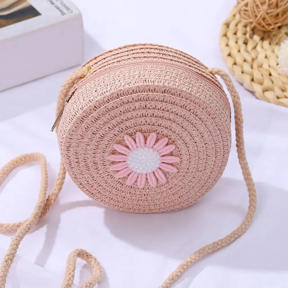 Round Straw Bag