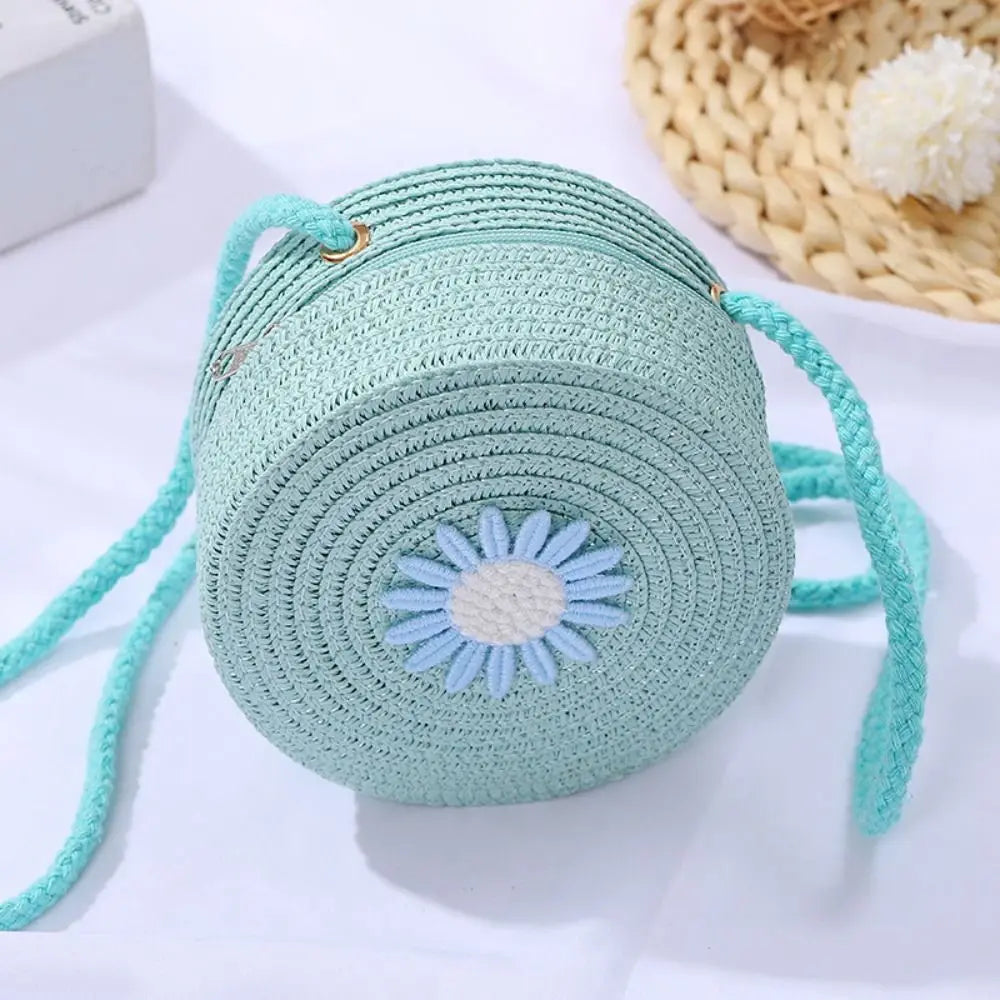 Round Straw Bag