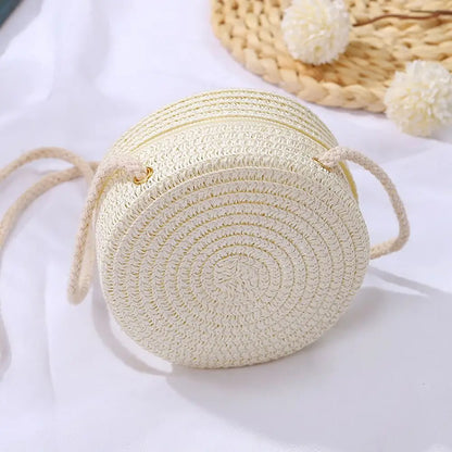 Round Straw Bag