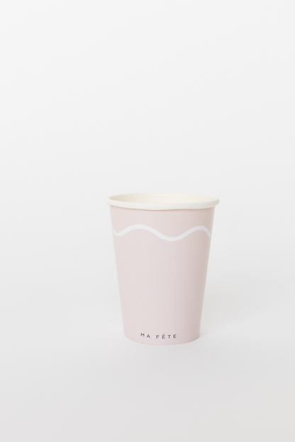 Signature Paper Cups, Pink & Mint (8)