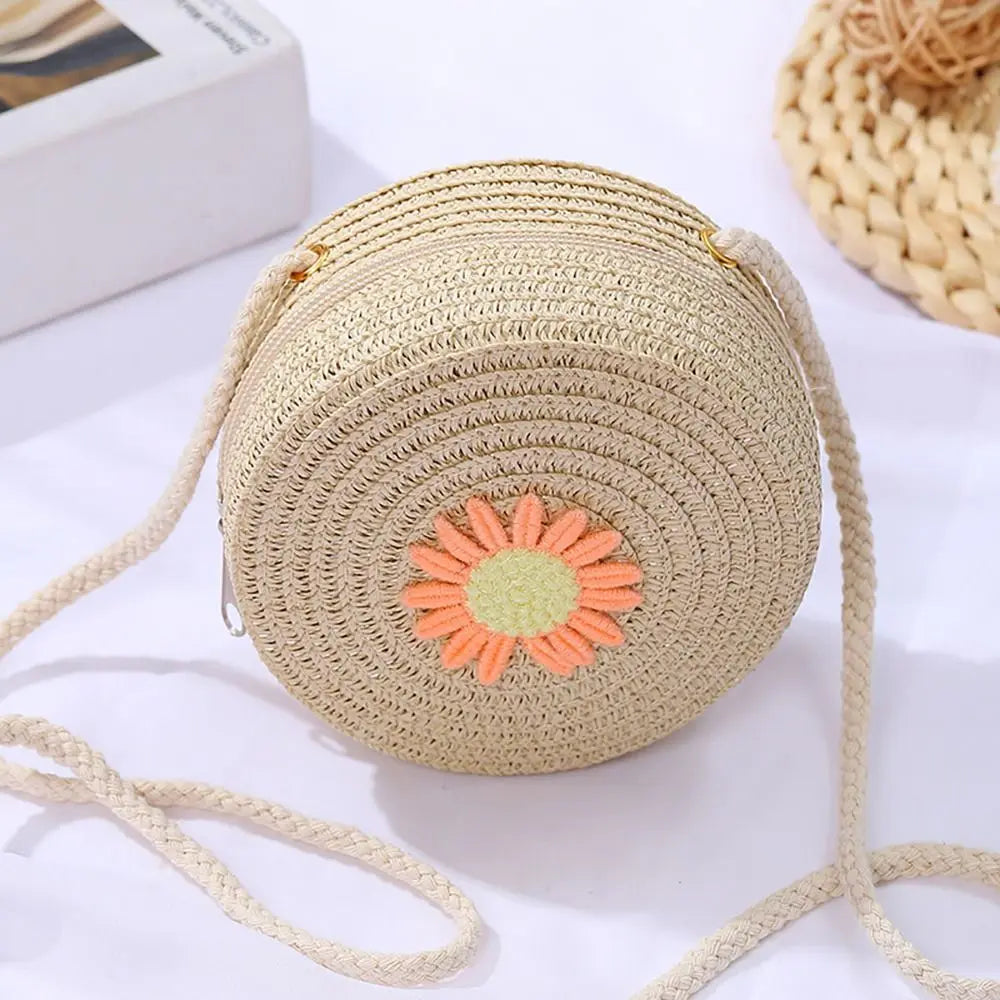 Round Straw Bag