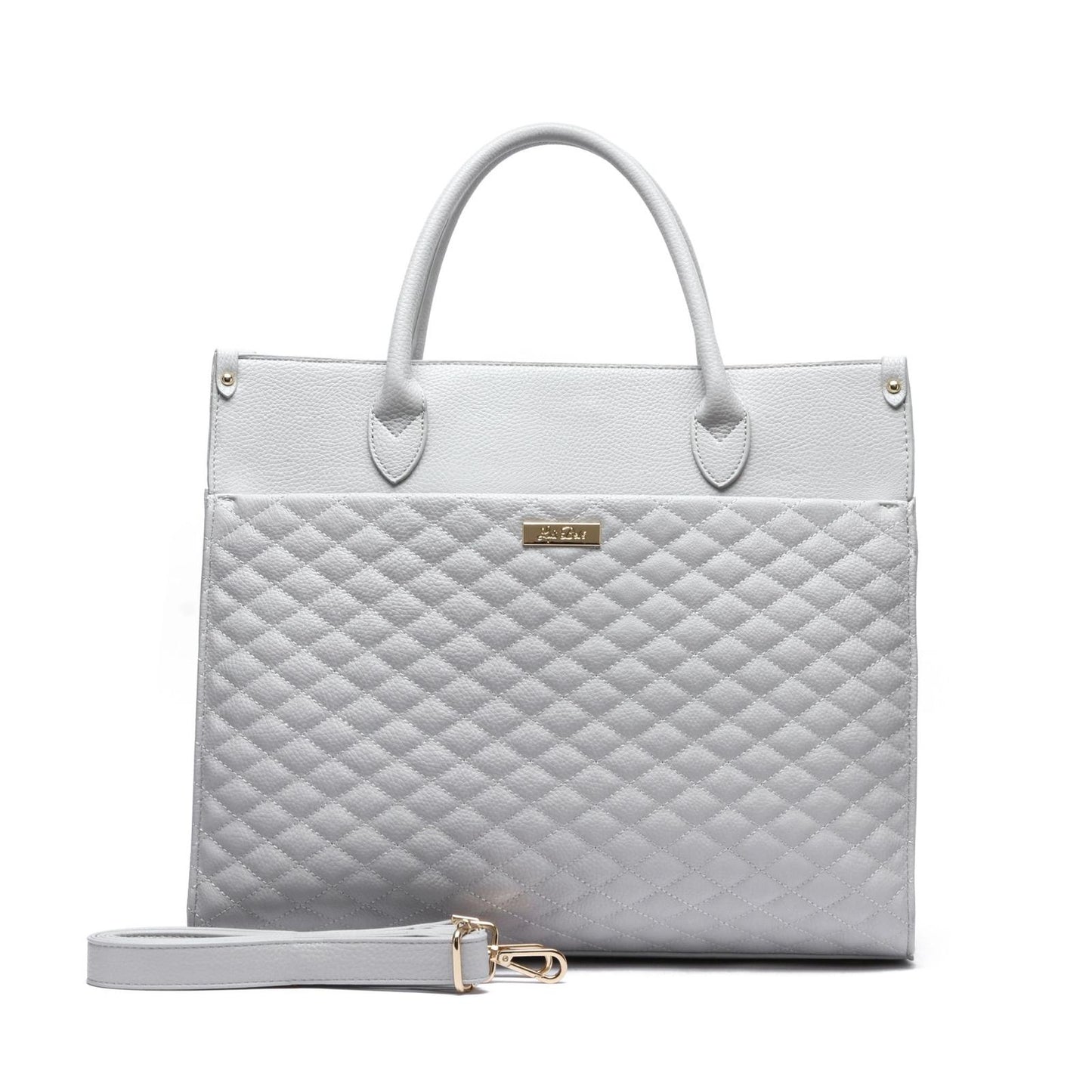 Monaco Tote Bag | Stone Grey