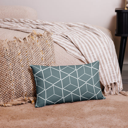 Urban Grid - Premium Pillow Case