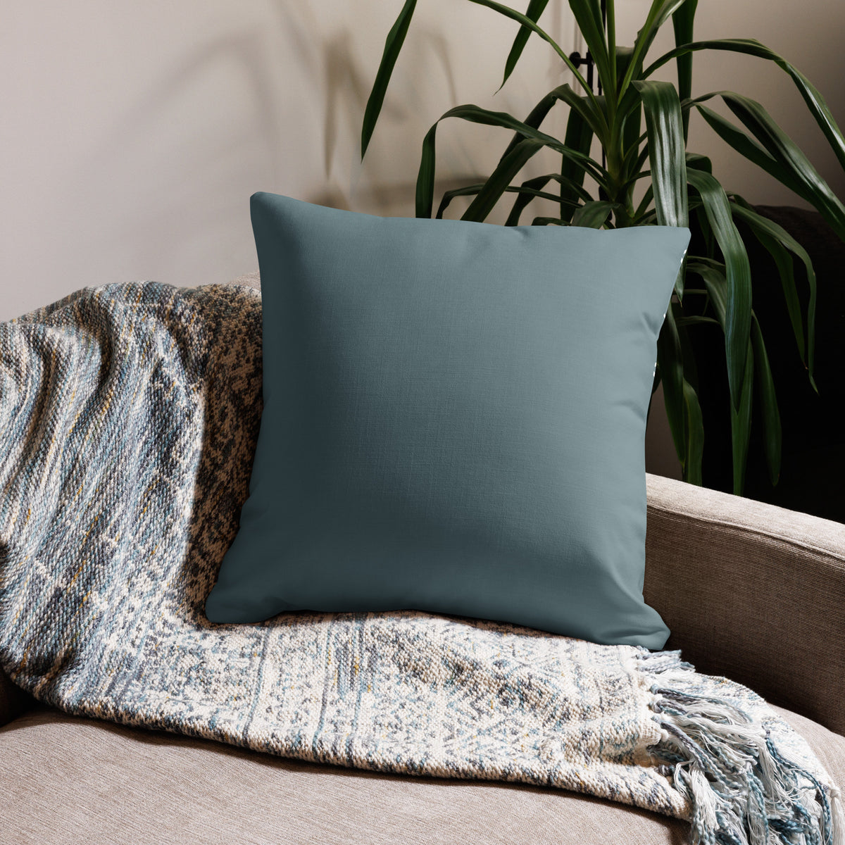 Urban Grid - Premium Pillow Case