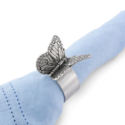 Butterfly Napkin Rings - set of 4