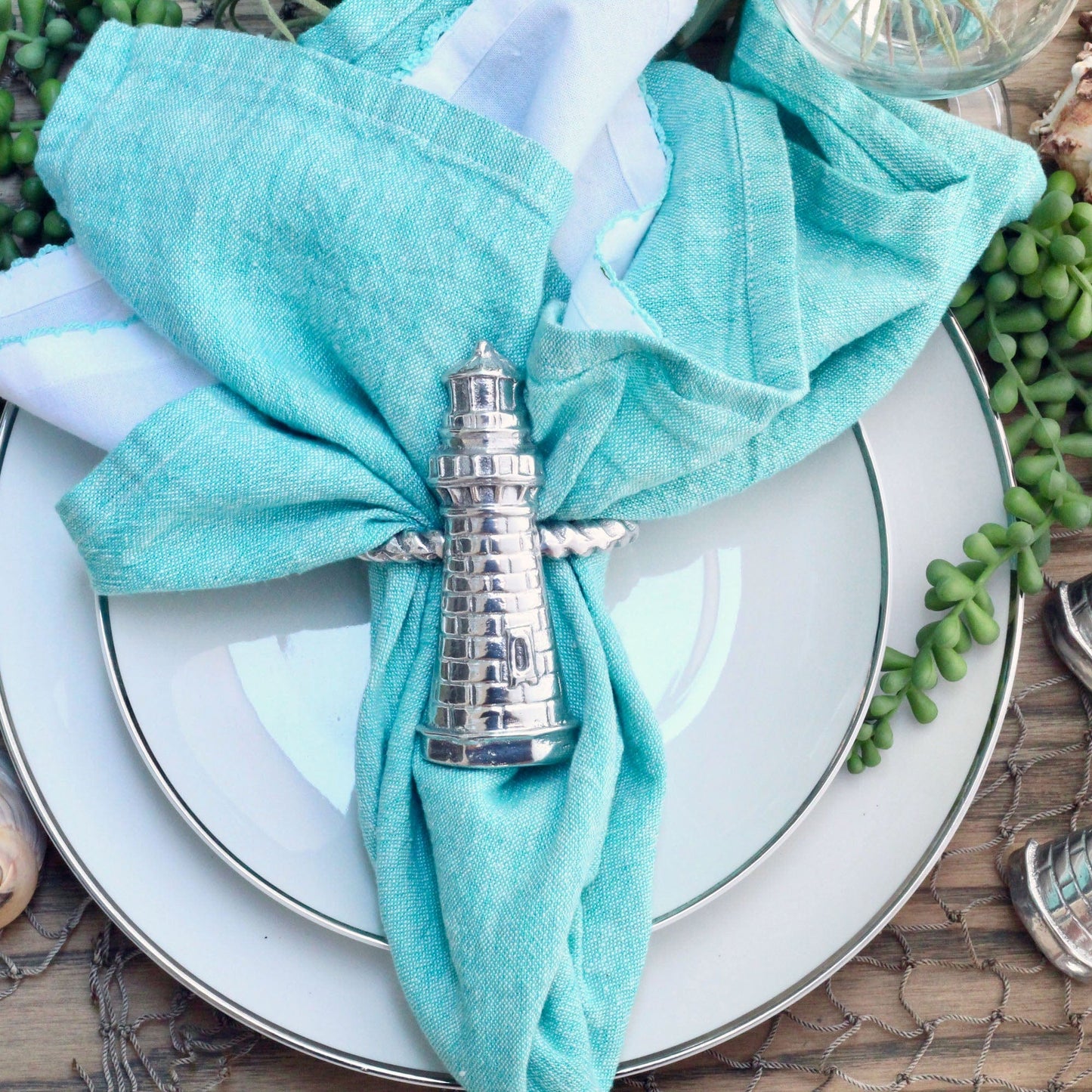 Lighthouse Napkin Rings