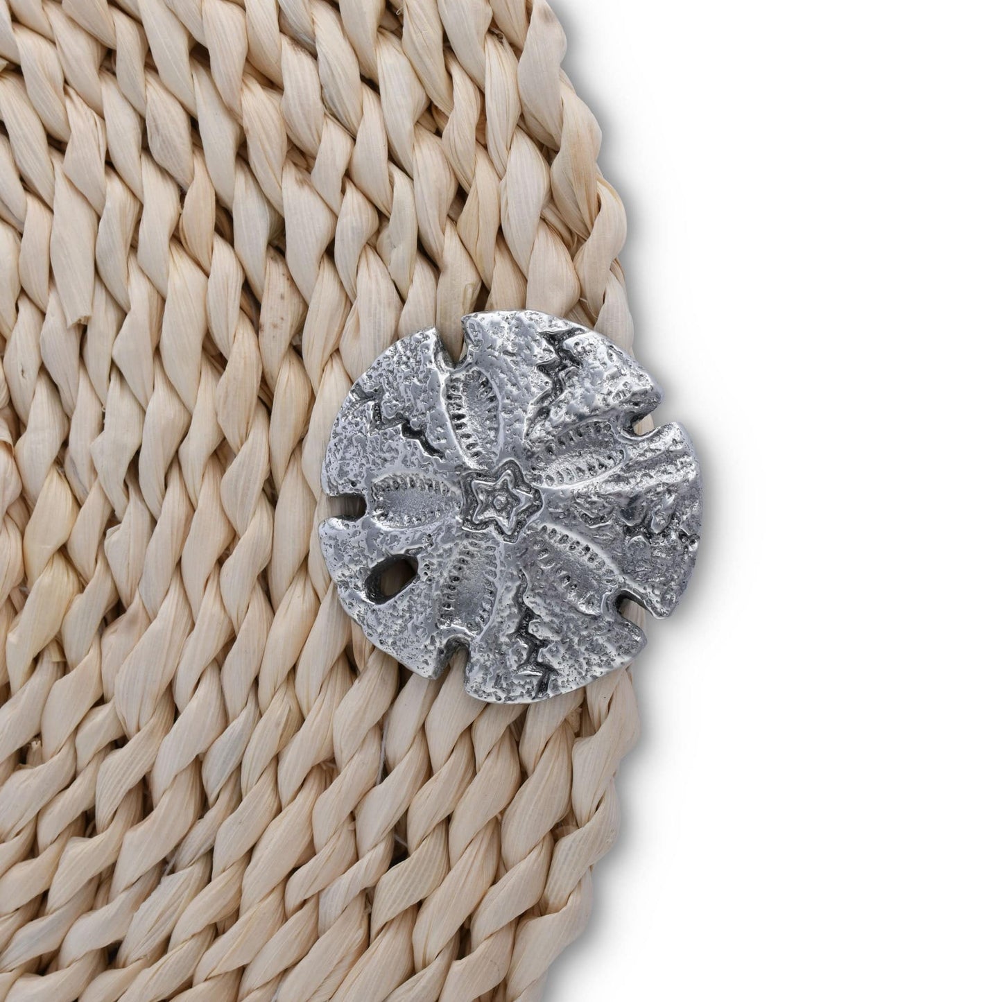 Sand Dollar Twisted Seagrass Placemats - set of 4