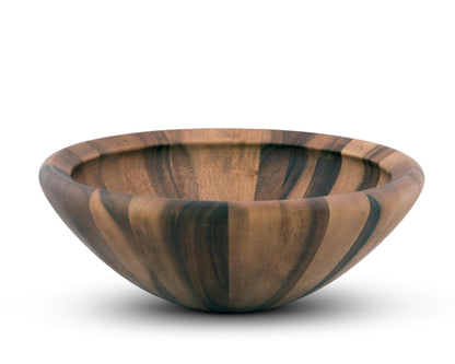 Salinas Style Wooden Acacia Salad Bowl Large