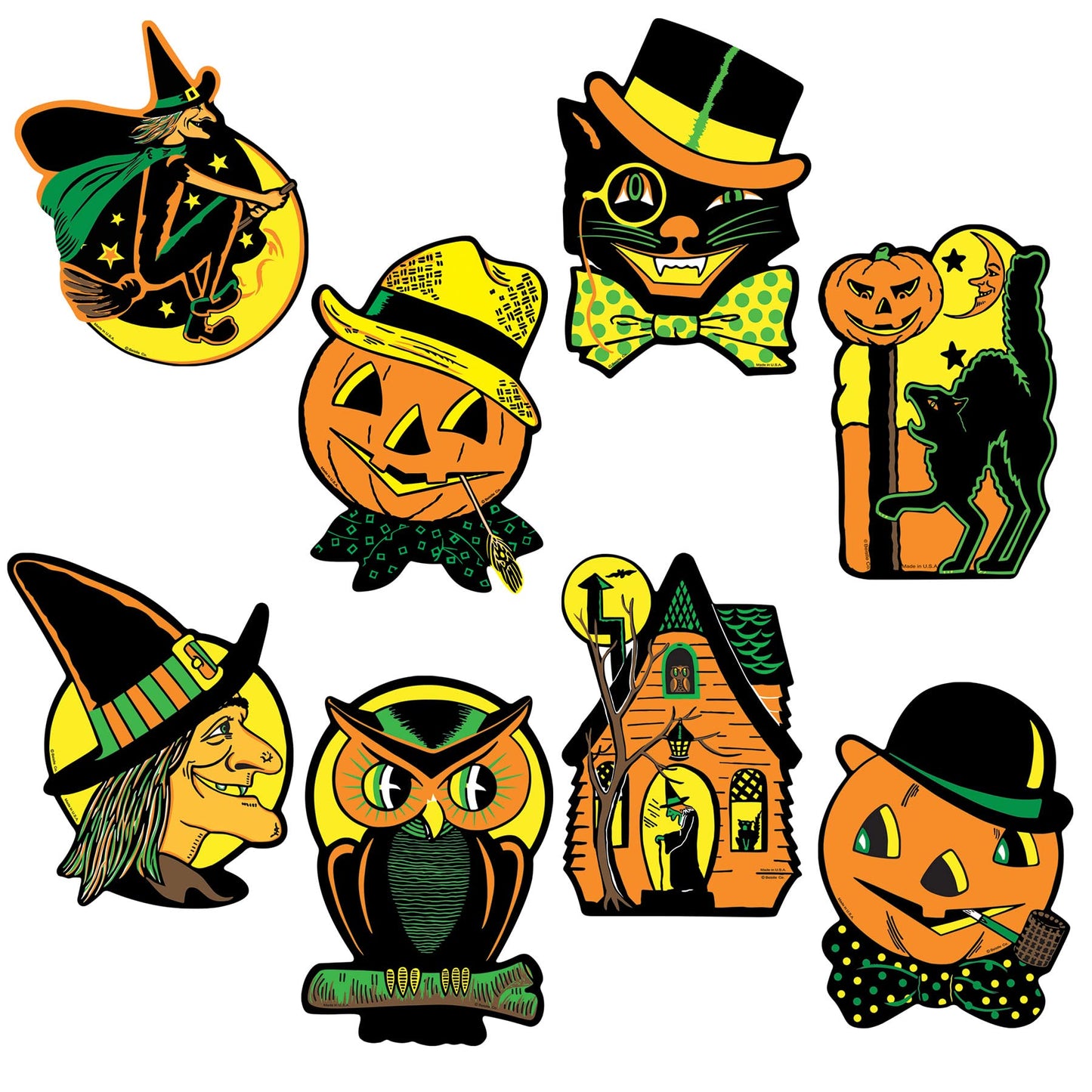 Packaged Halloween Cutouts