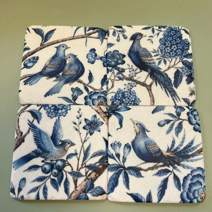 RESIN COASTERS-Set of 4