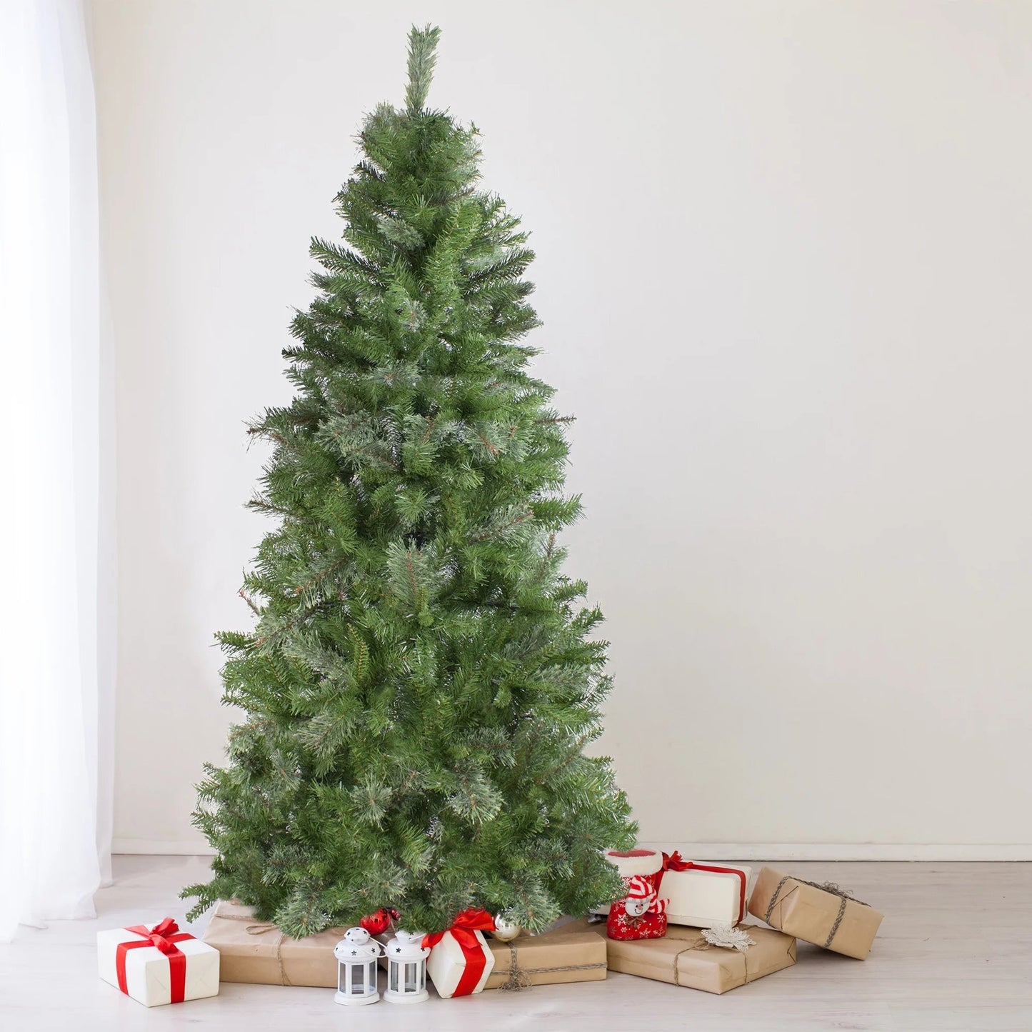 7.5 FT Medium Mixed Cashmere Pine Artificial Christmas Tree - Unlit