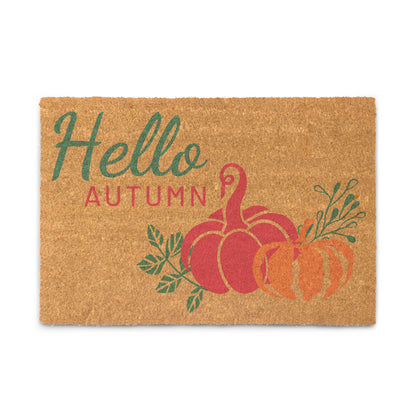 Hello, Autumn - Coir doormat