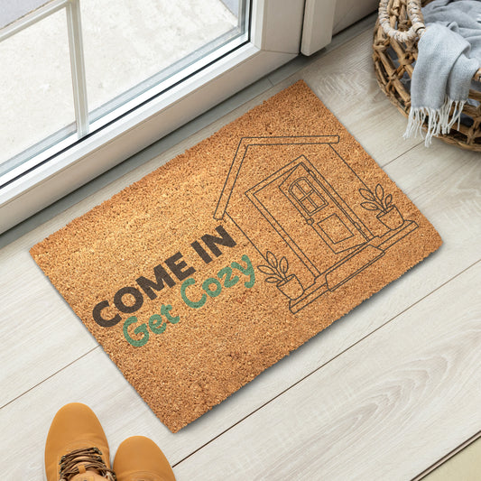 Come In - Get Cozy - Coir doormat