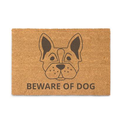 BEWARE OF DOG - Coir doormat