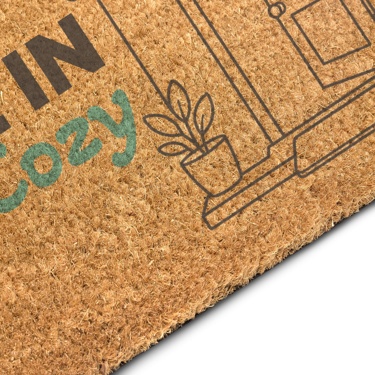 Come In - Get Cozy - Coir doormat