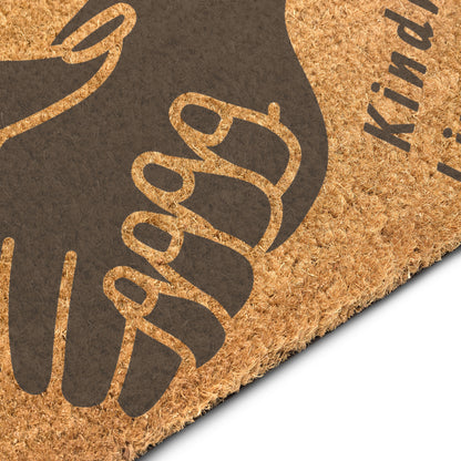 Kindness Lives Here - Coir doormat