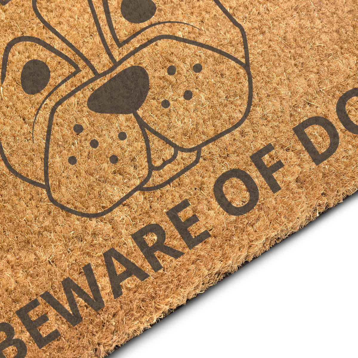BEWARE OF DOG - Coir doormat