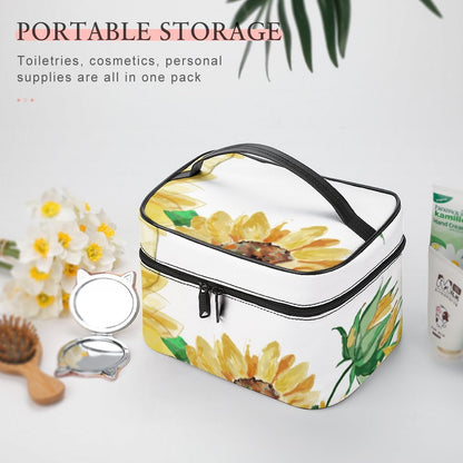 Sunflower Makeup Bag