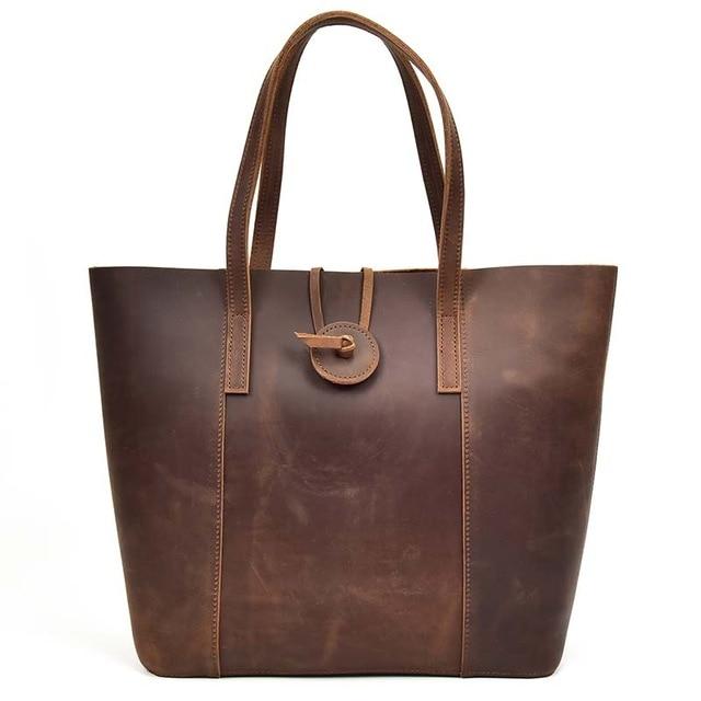 The Taavi Tote | Handcrafted Leather Tote Bag